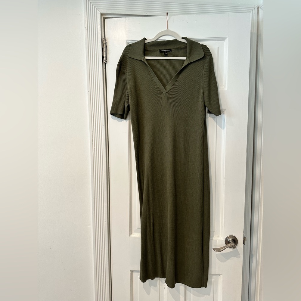 Banana Republic midi sweater dress